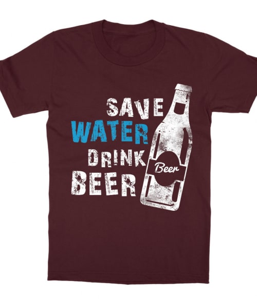 Save Water Drink Beer Események Gyerek Póló - Fesztivál