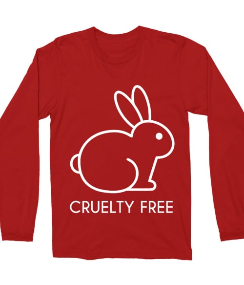 Cruelty free bunny Póló - Ha Vegetarian rajongó ezeket a pólókat tuti imádni fogod!