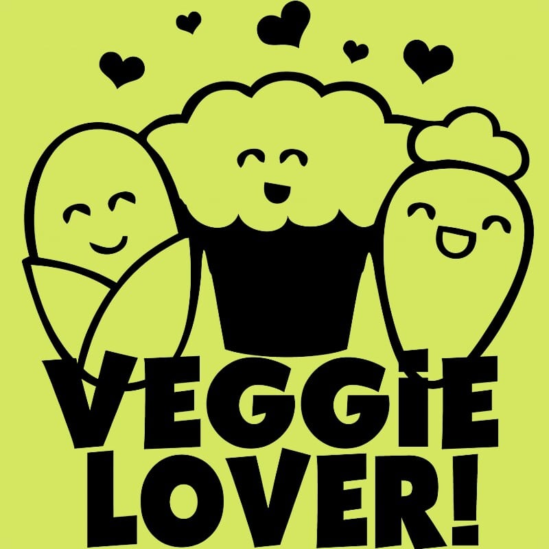 Cute veggie lover