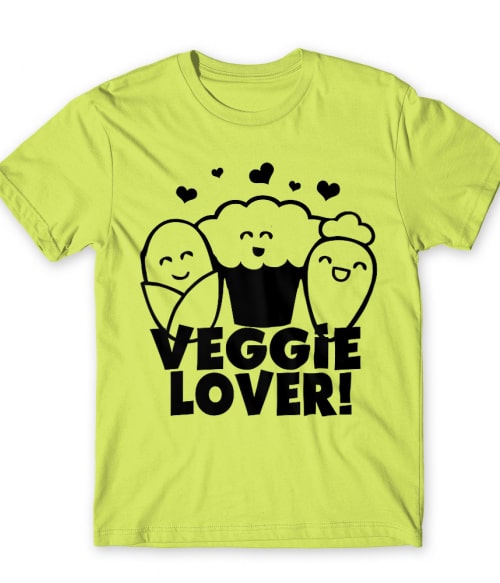 Cute veggie lover Vegetáriánus Póló - Vegetáriánus