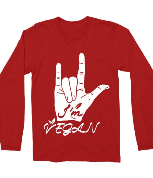 I'm vegan hand Póló - Ha Vegetarian rajongó ezeket a pólókat tuti imádni fogod!
