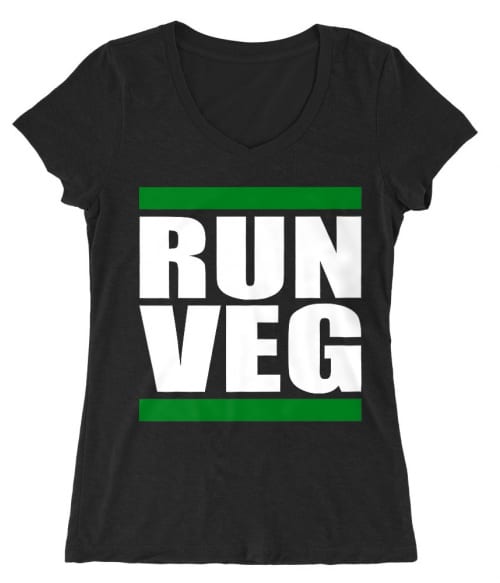 Run veg Póló - Ha Vegetarian rajongó ezeket a pólókat tuti imádni fogod!