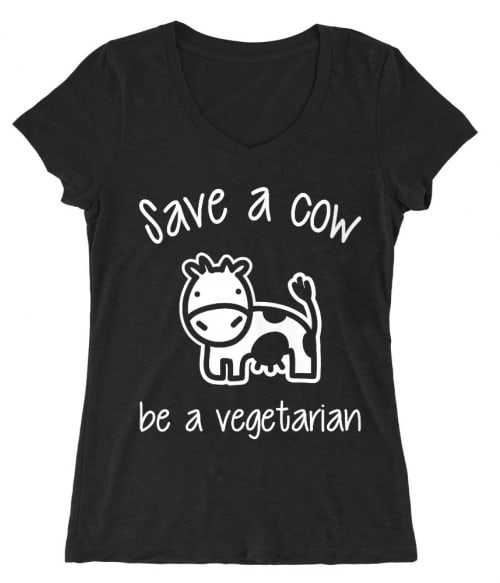 Save a cow Póló - Ha Vegetarian rajongó ezeket a pólókat tuti imádni fogod!