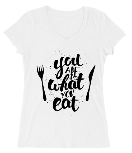 You are what you eat Póló - Ha Vegetarian rajongó ezeket a pólókat tuti imádni fogod!