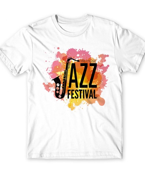Life Music Jazz Fesztivál Póló - Fesztivál