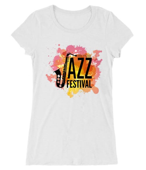 Life Music Jazz Póló - Ha Festival rajongó ezeket a pólókat tuti imádni fogod!