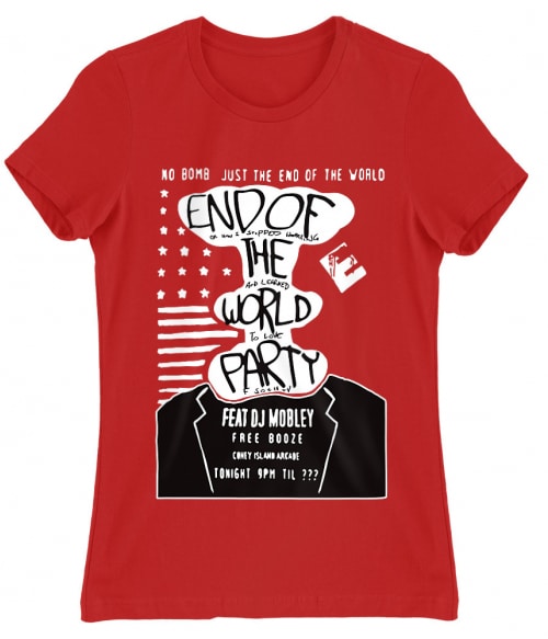 End of the world party Póló - Ha Mr Robot rajongó ezeket a pólókat tuti imádni fogod!