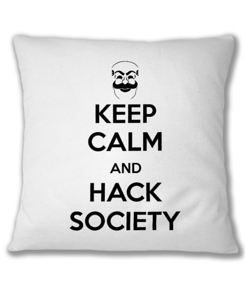 Keep calm and hack society Póló - Ha Mr Robot rajongó ezeket a pólókat tuti imádni fogod!
