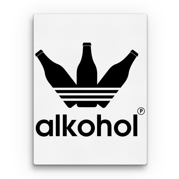 Alkohol Logo Alkalmakra Vászonkép - Fesztivál