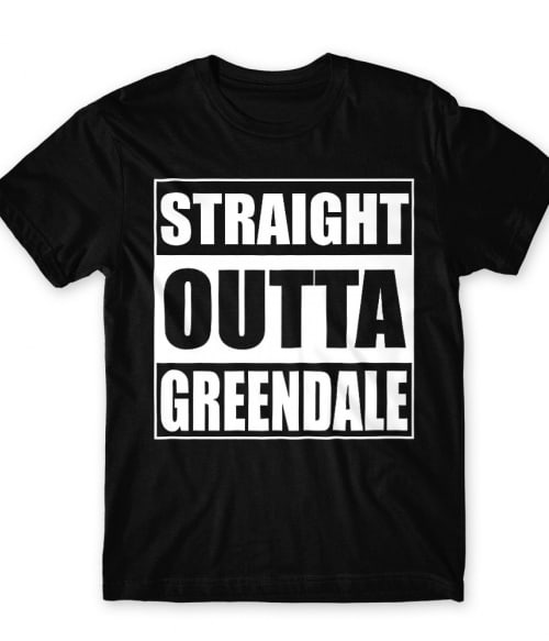 Straight outta Greendale Balfékek Póló - Vígjátéksorozat