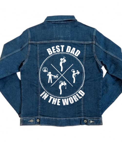 Best dad in the world icons Póló - Ha Family rajongó ezeket a pólókat tuti imádni fogod!