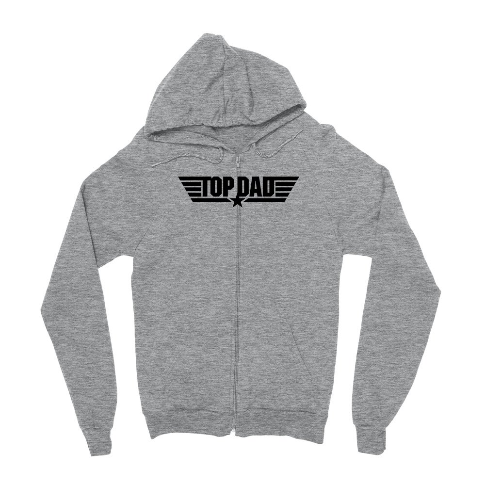 Topdad logo Zipzáros Pulóver