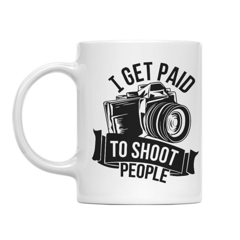 I get paid to shoot people