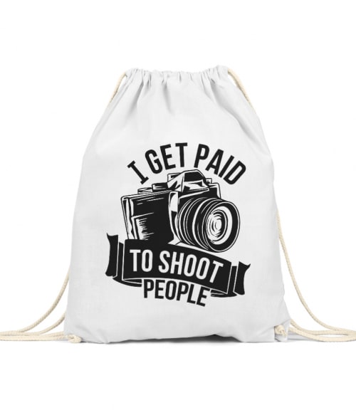 I get paid to shoot people Póló - Ha Photography rajongó ezeket a pólókat tuti imádni fogod!