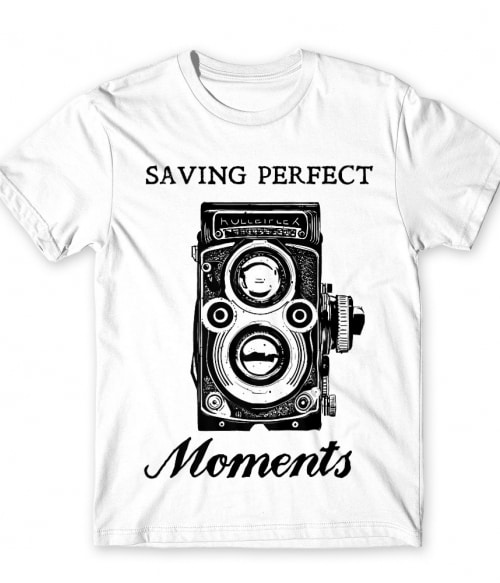 Saving perfect moments Fotós Póló - Szolgátatás