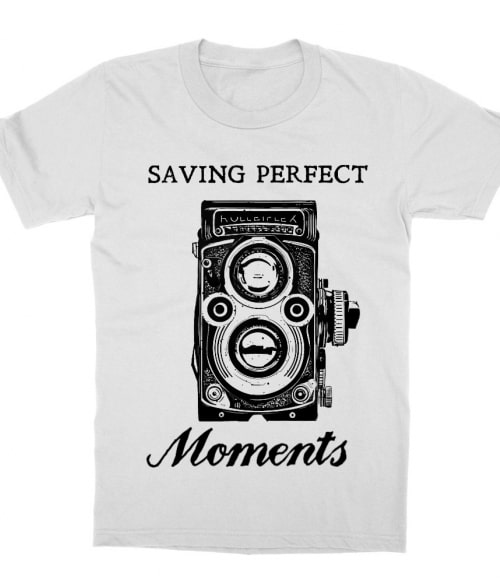 Saving perfect moments Póló - Ha Photography rajongó ezeket a pólókat tuti imádni fogod!