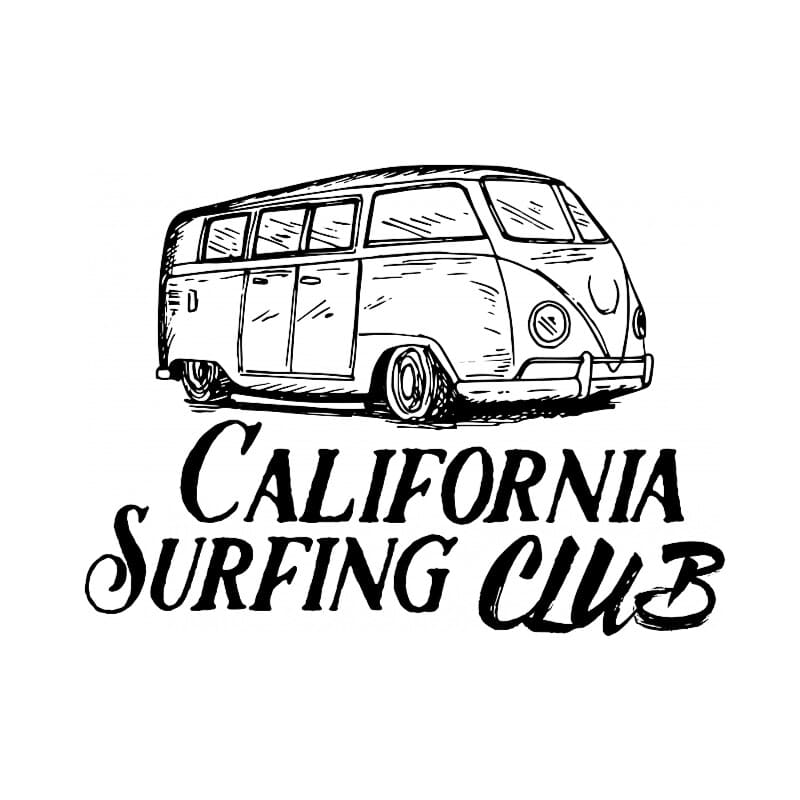 California Surfing Club - Design preview