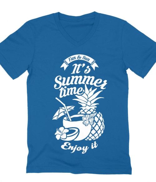 It's summer time Póló - Ha Summer rajongó ezeket a pólókat tuti imádni fogod!