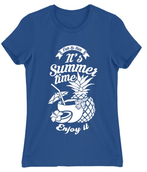 It's summer time Póló - Ha Summer rajongó ezeket a pólókat tuti imádni fogod!
