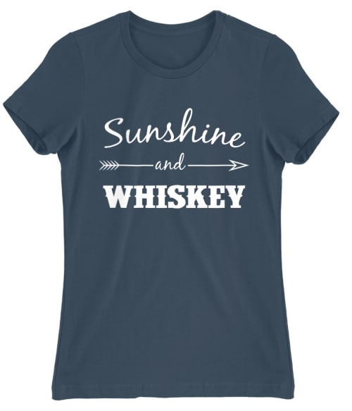 Sunshine and whiskey Póló - Ha Summer rajongó ezeket a pólókat tuti imádni fogod!