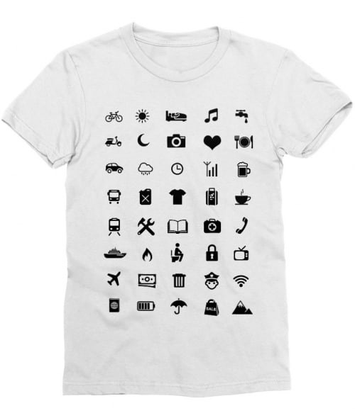 Travel icon t-shirt Póló - Ha Summer rajongó ezeket a pólókat tuti imádni fogod!