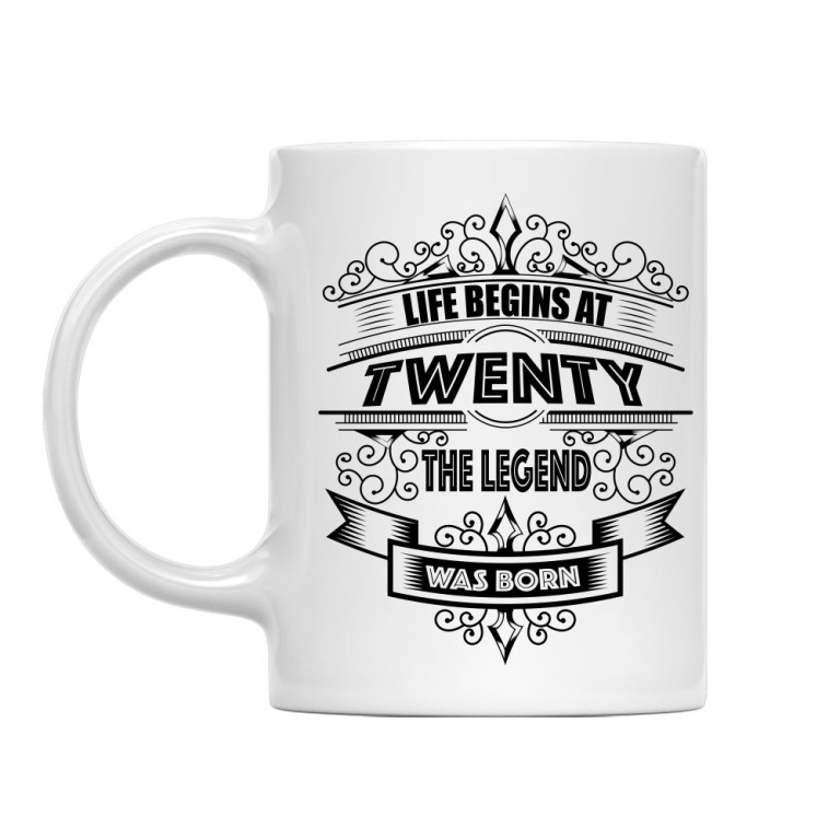 Life begins at twenty