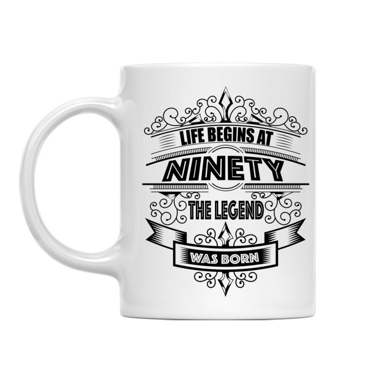 Life begins at ninety
