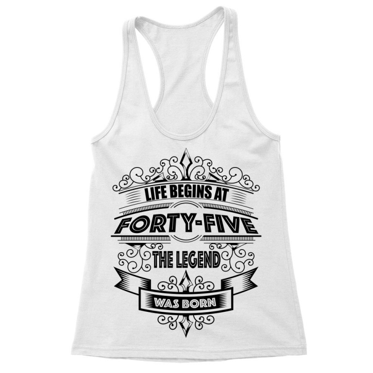 Life begins at forty-five