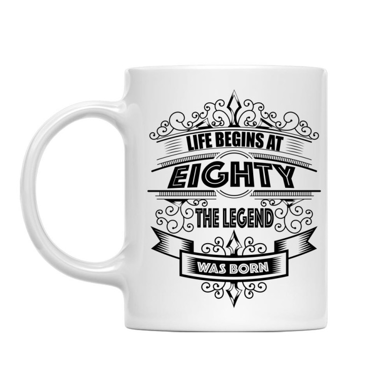 Life begins at eighty