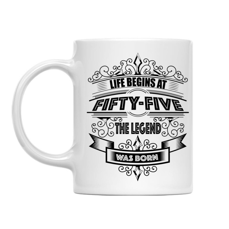 Life begins at fifty-five