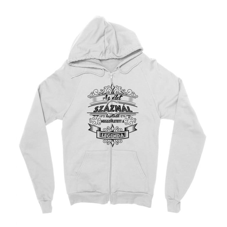 Az élet száznál kezdődik - Zipzáros Pulóver