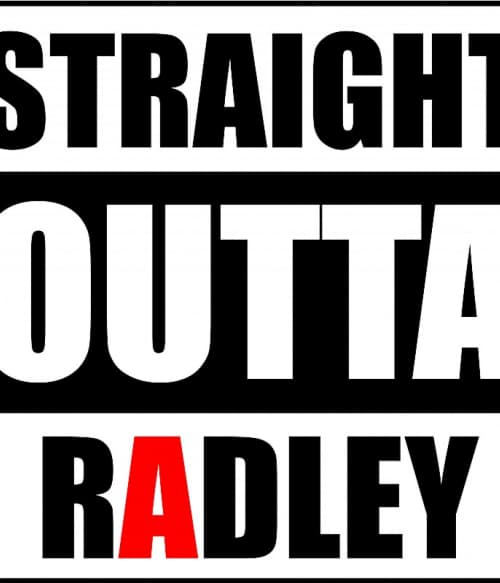 Straight Outta Radley Pretty Little Liars Pólók, Pulóverek, Bögrék - Sorozatos