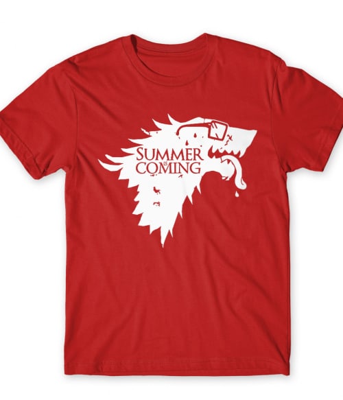 Summer is coming stark logo Póló - Ha Game of Thrones rajongó ezeket a pólókat tuti imádni fogod!