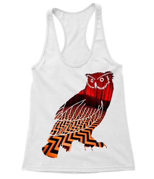 Redroom owl Póló - Ha Twin Peaks rajongó ezeket a pólókat tuti imádni fogod!