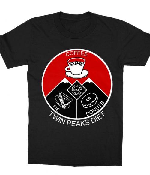 Twin Peaks diet Póló - Ha Twin Peaks rajongó ezeket a pólókat tuti imádni fogod!