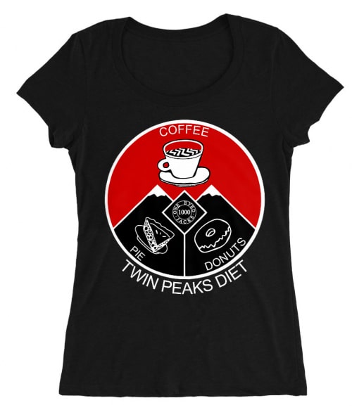 Twin Peaks diet Póló - Ha Twin Peaks rajongó ezeket a pólókat tuti imádni fogod!