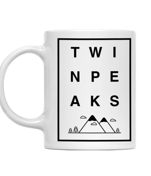 Twin Peaks minimal Bűnügyi Bögre - Twin Peaks