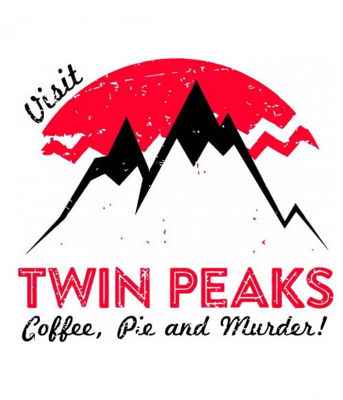 Visit Twin Peaks Bűnügyi Pólók, Pulóverek, Bögrék - Twin Peaks