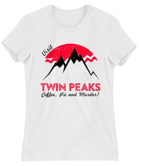 Visit Twin Peaks Sorozatos Női Póló - Twin Peaks