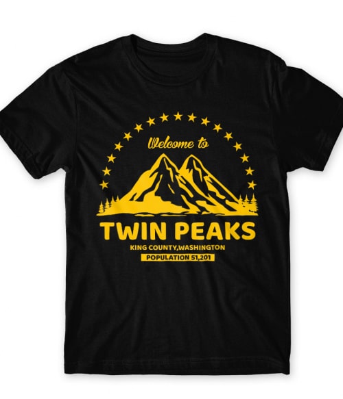 Welcome Twin Peaks Twin Peaks Póló - Twin Peaks