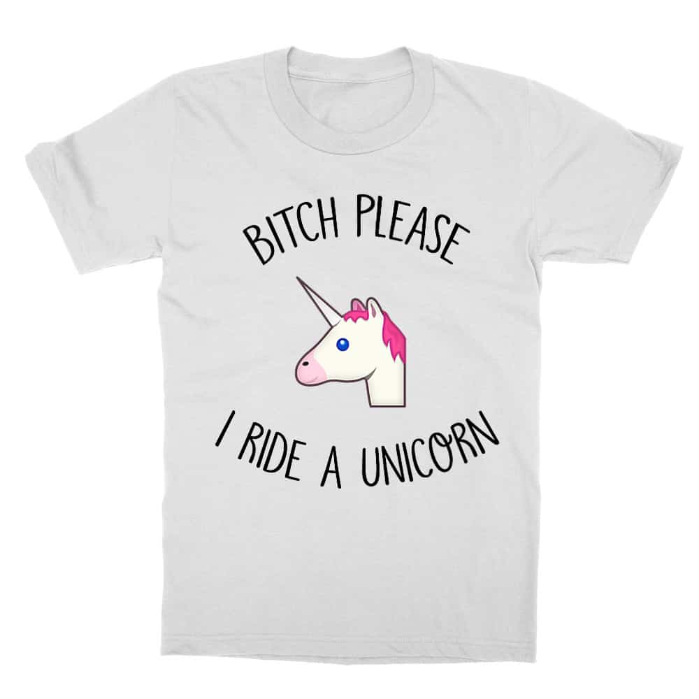 Beach please I ride a unicorn Gyerek Póló