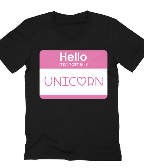 Hello my name is unicorn Póló - Ha Unicorn rajongó ezeket a pólókat tuti imádni fogod!