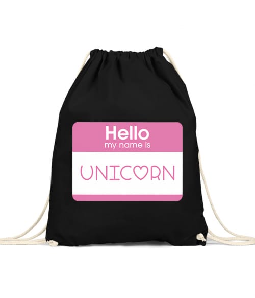 Hello my name is unicorn Póló - Ha Unicorn rajongó ezeket a pólókat tuti imádni fogod!