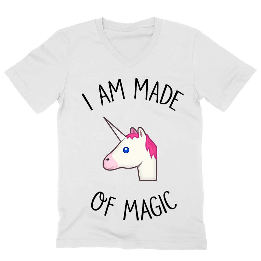 I made of magic Férfi V-nyakú Póló