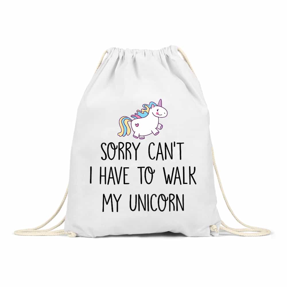 I have to walk my unicorn Tornazsák