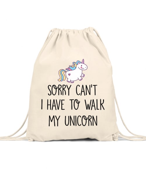I have to walk my unicorn Póló - Ha Unicorn rajongó ezeket a pólókat tuti imádni fogod!