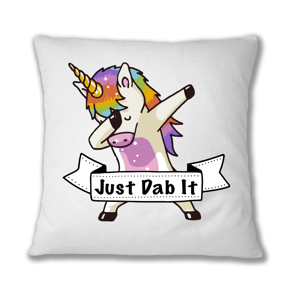 Just dab it unicorn Párnahuzat