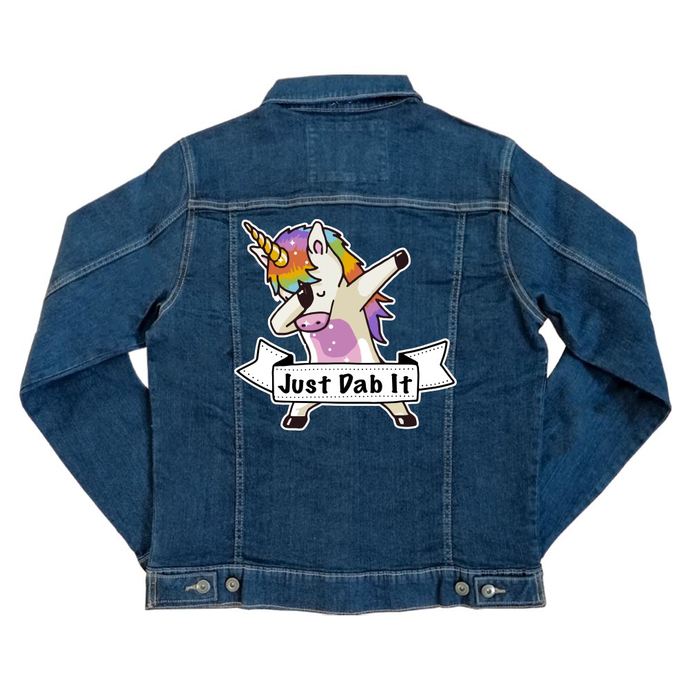 Just dab it unicorn Unisex Farmerkabát