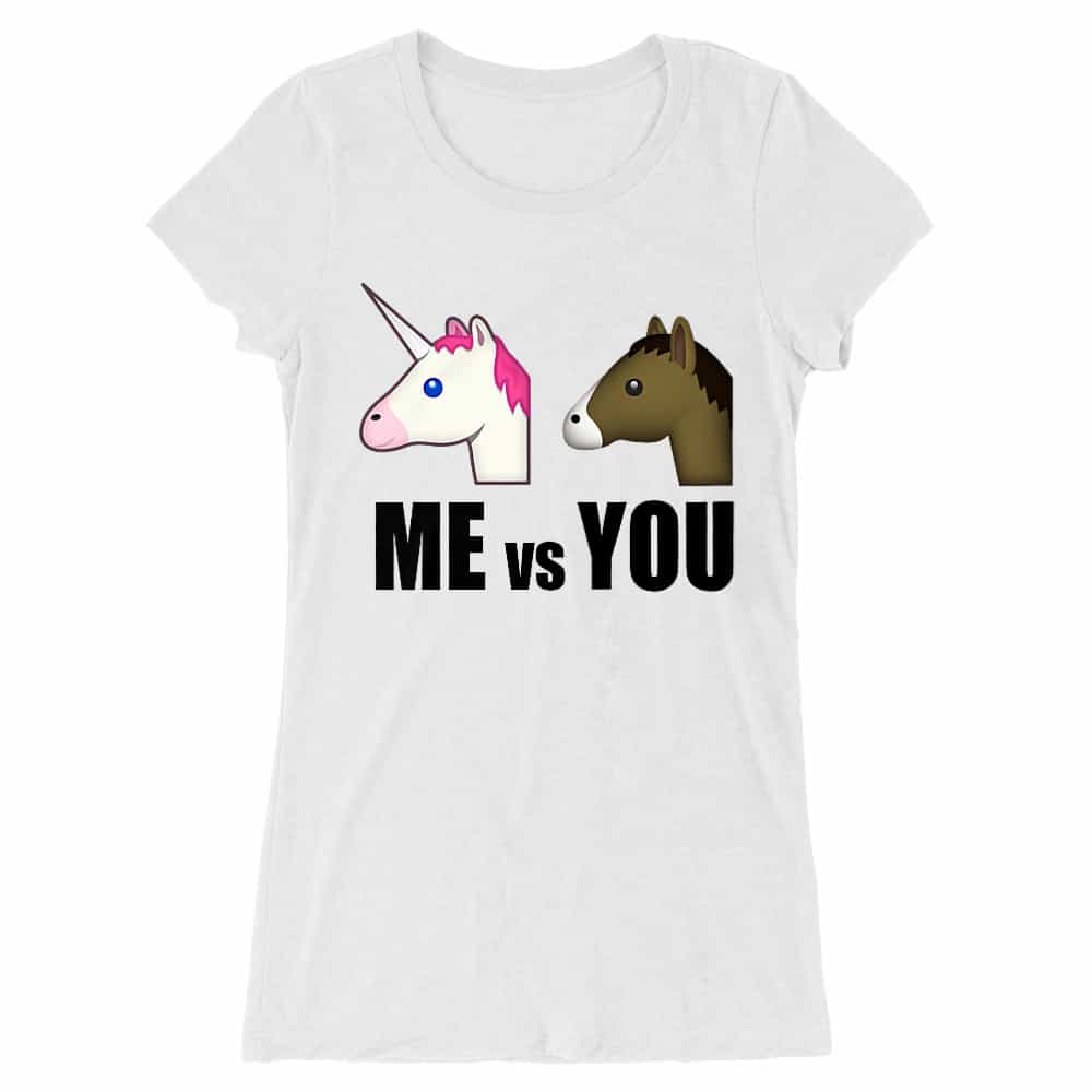 Me vs You unicorn Női Hosszított Póló