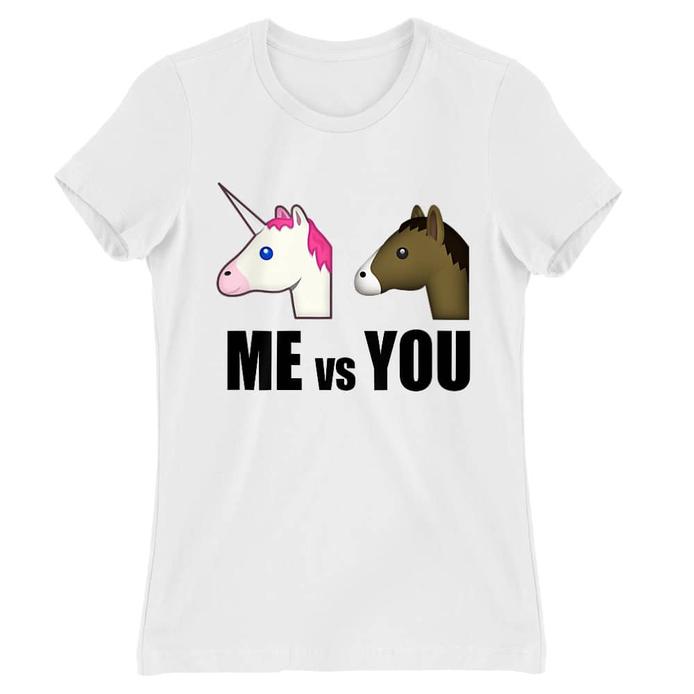Me vs You unicorn Női Póló